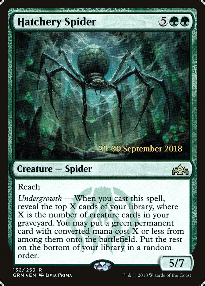 Hatchery Spider [Guilds of Ravnica Promos] | Card Citadel