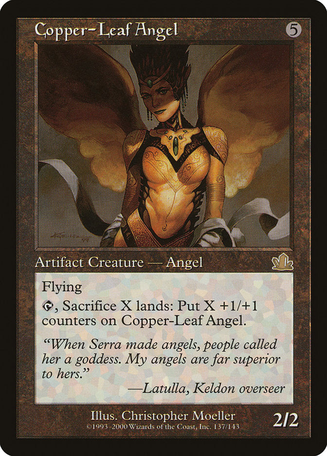 Copper-Leaf Angel [Prophecy] | Card Citadel