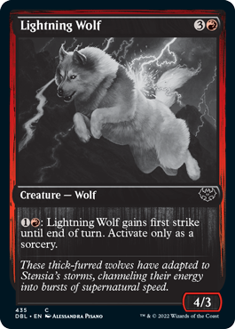 Lightning Wolf [Innistrad: Double Feature] | Card Citadel
