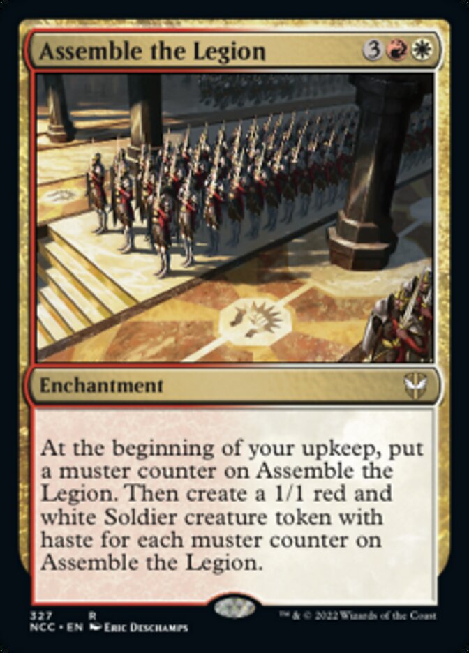 Assemble the Legion [Streets of New Capenna Commander] | Card Citadel