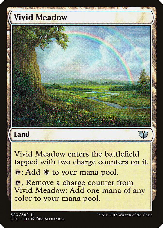 Vivid Meadow [Commander 2015] | Card Citadel