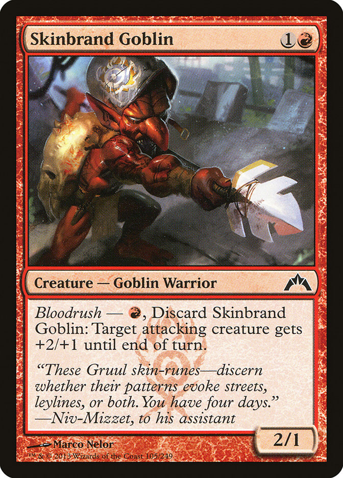 Skinbrand Goblin [Gatecrash] | Card Citadel