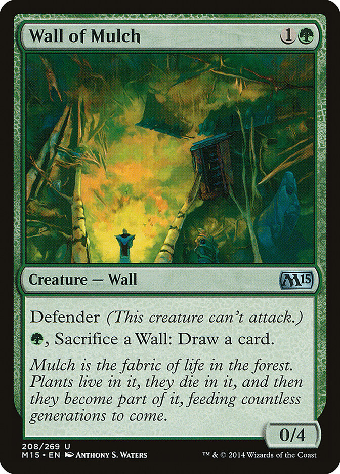 Wall of Mulch [Magic 2015] | Card Citadel