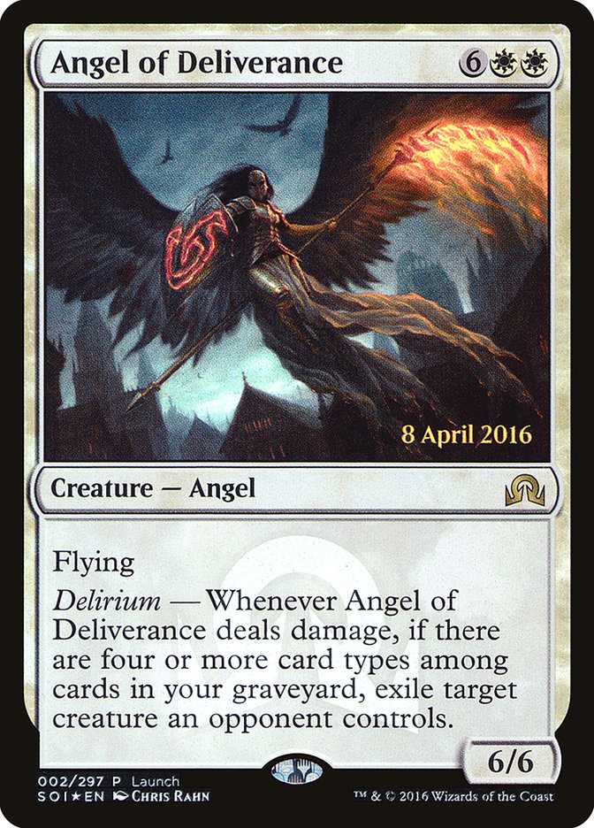 Angel of Deliverance [Shadows over Innistrad Promos] | Card Citadel