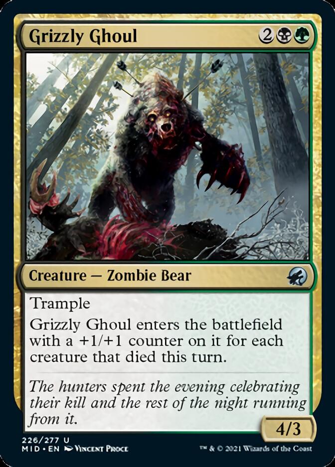 Grizzly Ghoul [Innistrad: Midnight Hunt] | Card Citadel