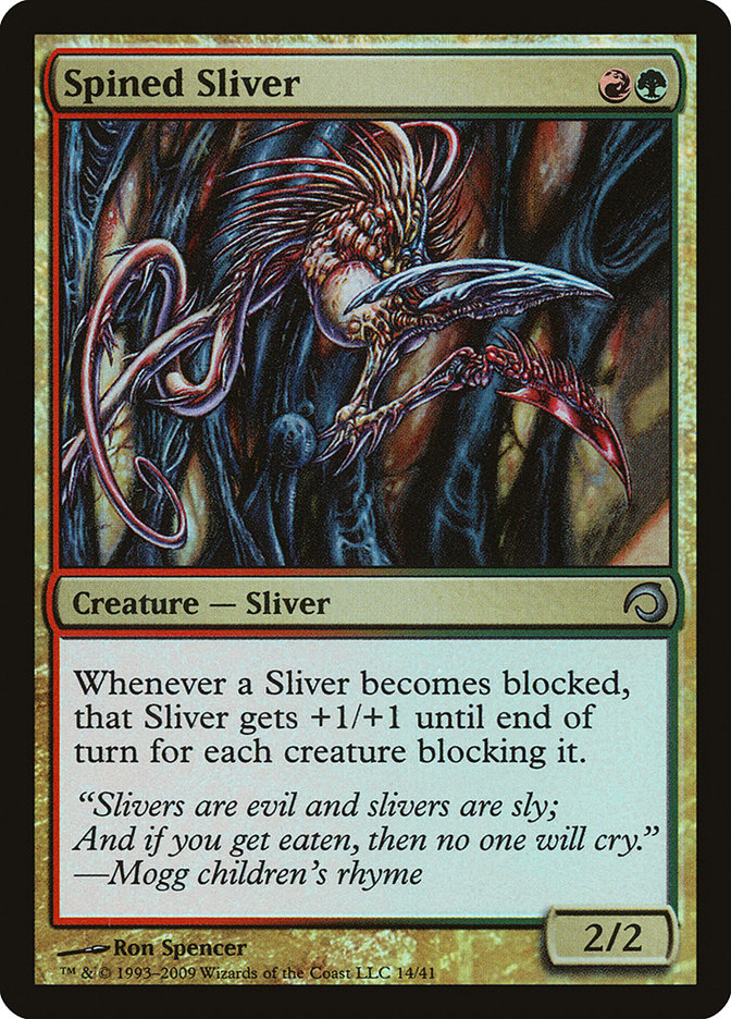 Spined Sliver [Premium Deck Series: Slivers] | Card Citadel
