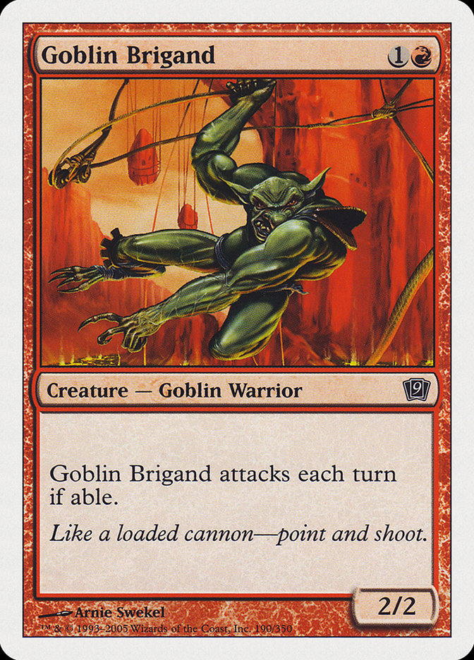 Goblin Brigand [Ninth Edition] | Card Citadel