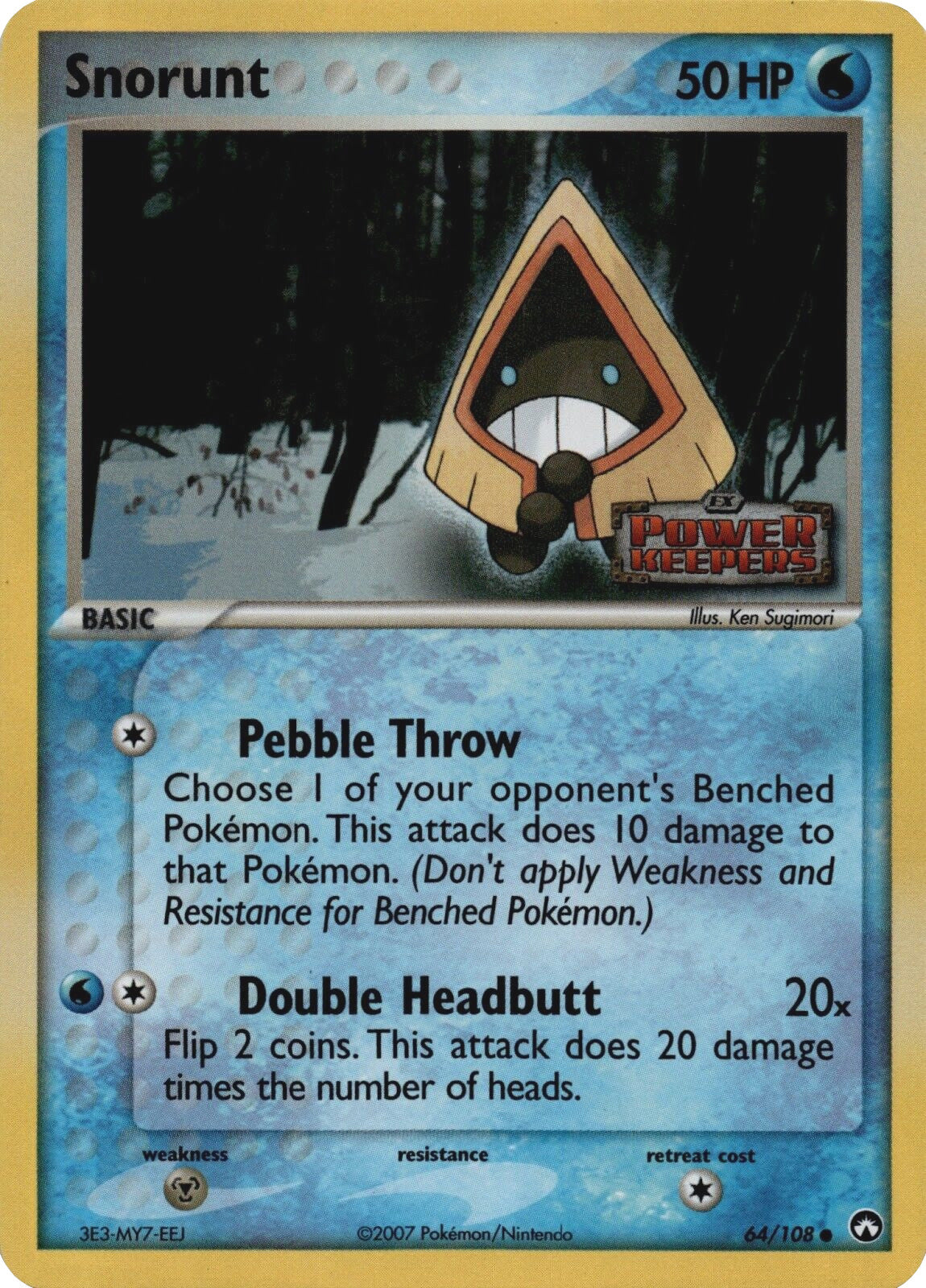 Snorunt (64/108) (Stamped) [EX: Power Keepers] | Card Citadel