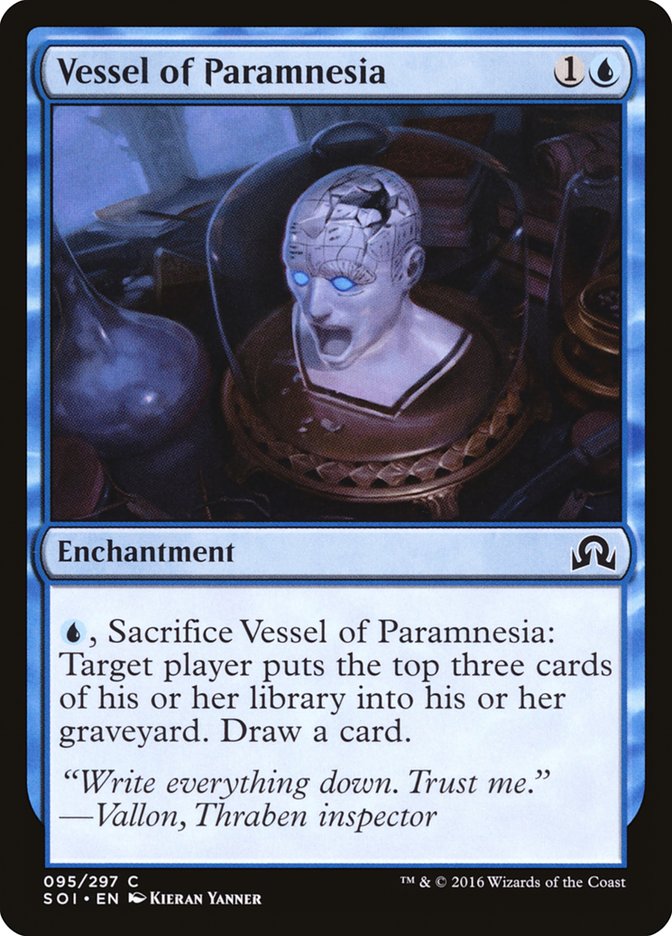 Vessel of Paramnesia [Shadows over Innistrad] | Card Citadel