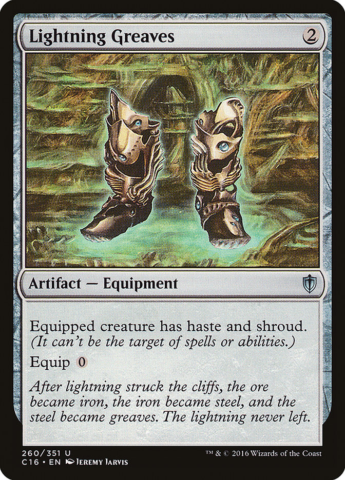 Lightning Greaves [Commander 2016] | Card Citadel