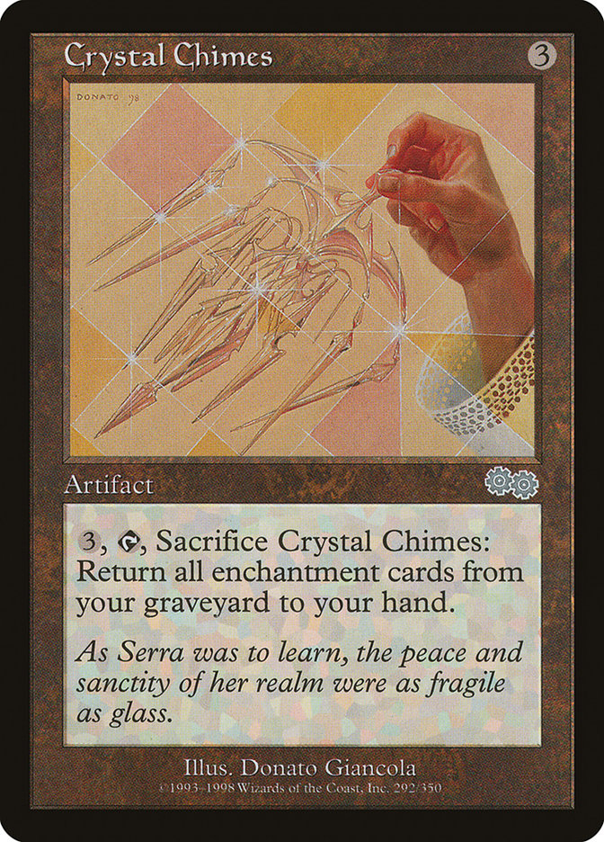 Crystal Chimes [Urza's Saga] | Card Citadel