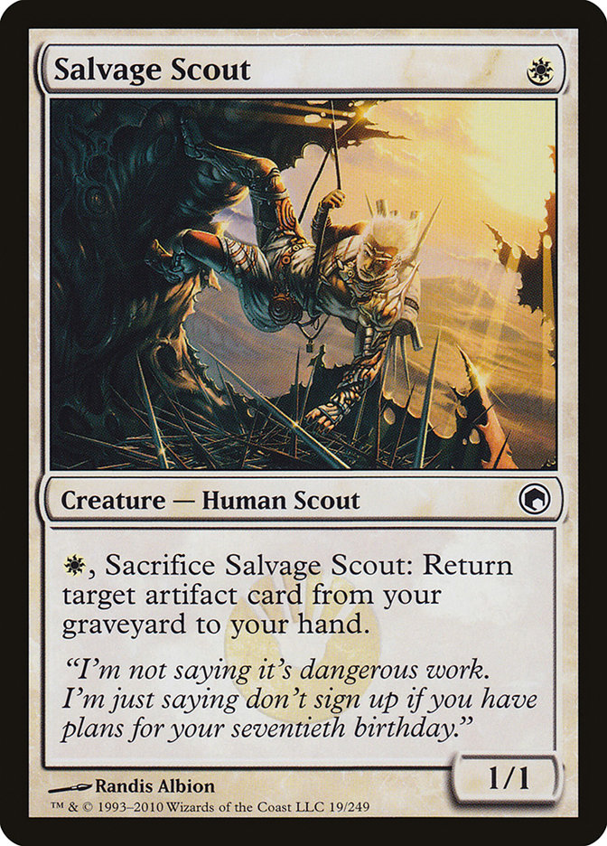 Salvage Scout [Scars of Mirrodin] | Card Citadel