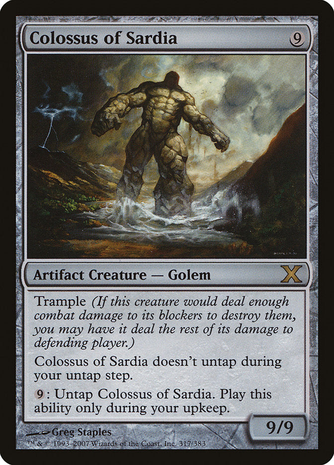 Colossus of Sardia [Tenth Edition] | Card Citadel