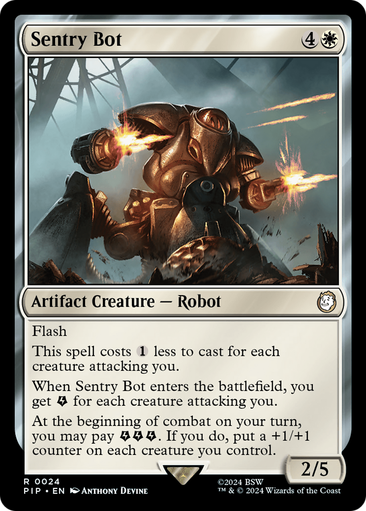 Sentry Bot [Fallout] | Card Citadel