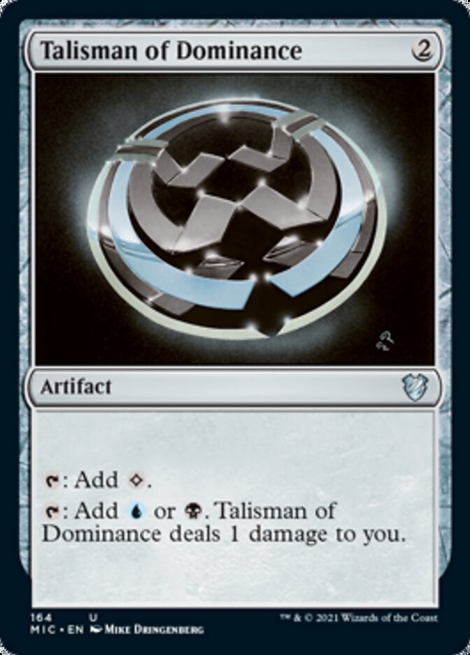 Talisman of Dominance [Innistrad: Midnight Hunt Commander] | Card Citadel