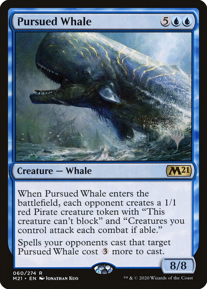 Pursued Whale (Promo Pack) [Core Set 2021 Promos] | Card Citadel