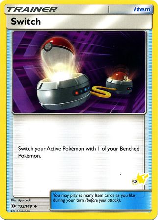 Switch (132/149) (Pikachu Stamp #52) [Battle Academy 2020] | Card Citadel