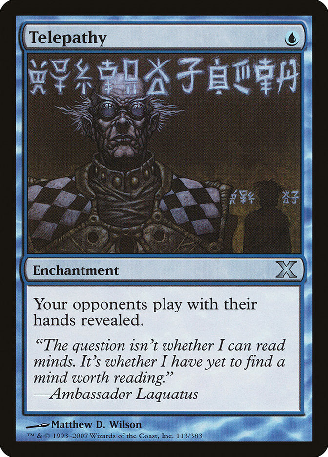 Telepathy [Tenth Edition] | Card Citadel