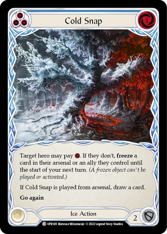 Cold Snap (Blue) [UPR149] (Uprising) | Card Citadel