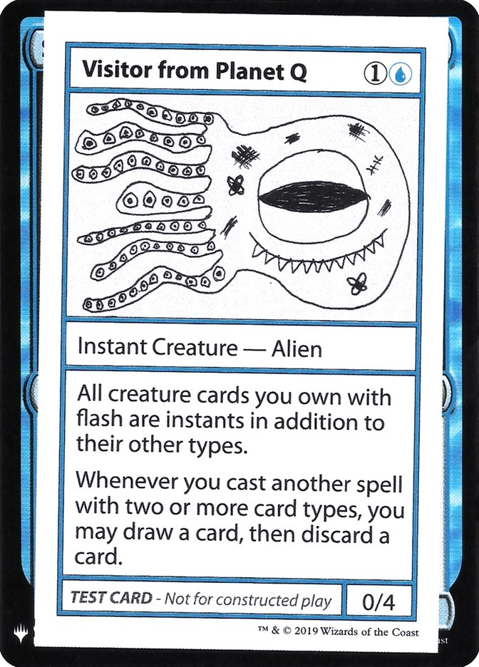 Visitor from Planet Q [Mystery Booster Playtest Cards] | Card Citadel