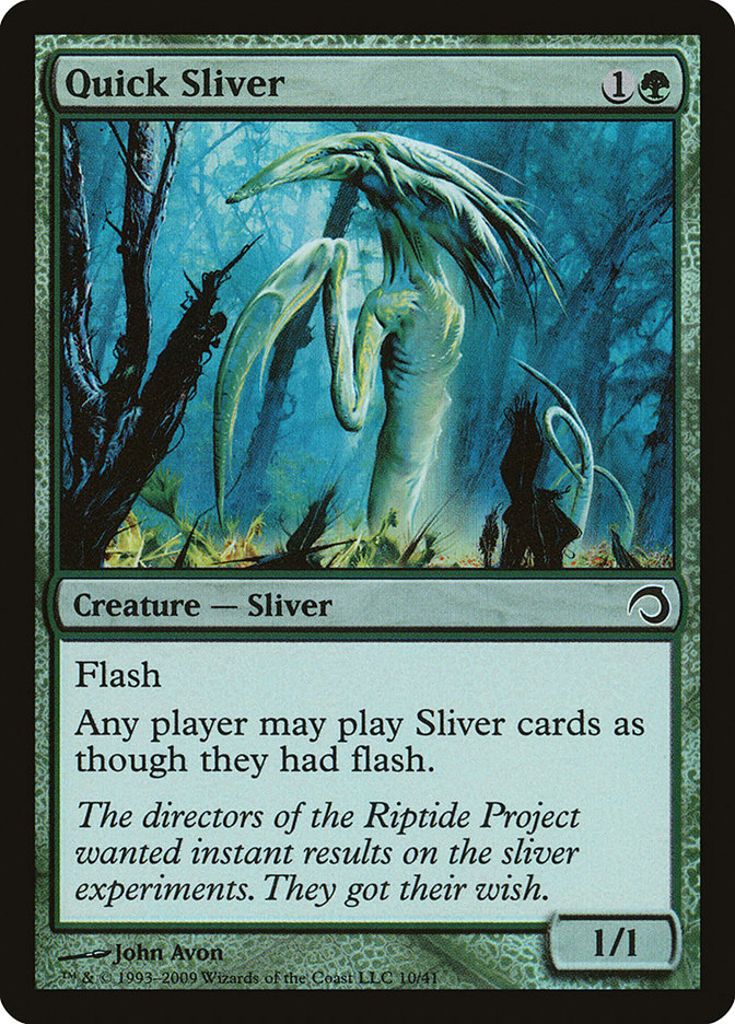 Quick Sliver [Premium Deck Series: Slivers] | Card Citadel