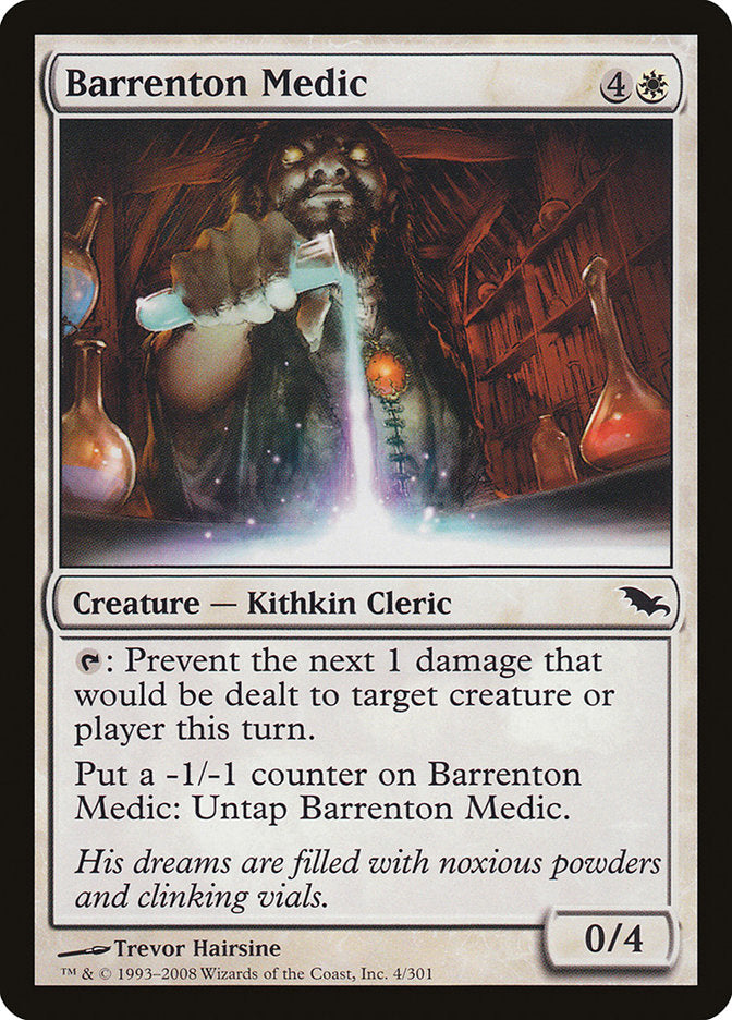 Barrenton Medic [Shadowmoor] | Card Citadel