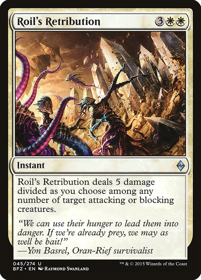 Roil's Retribution [Battle for Zendikar] | Card Citadel