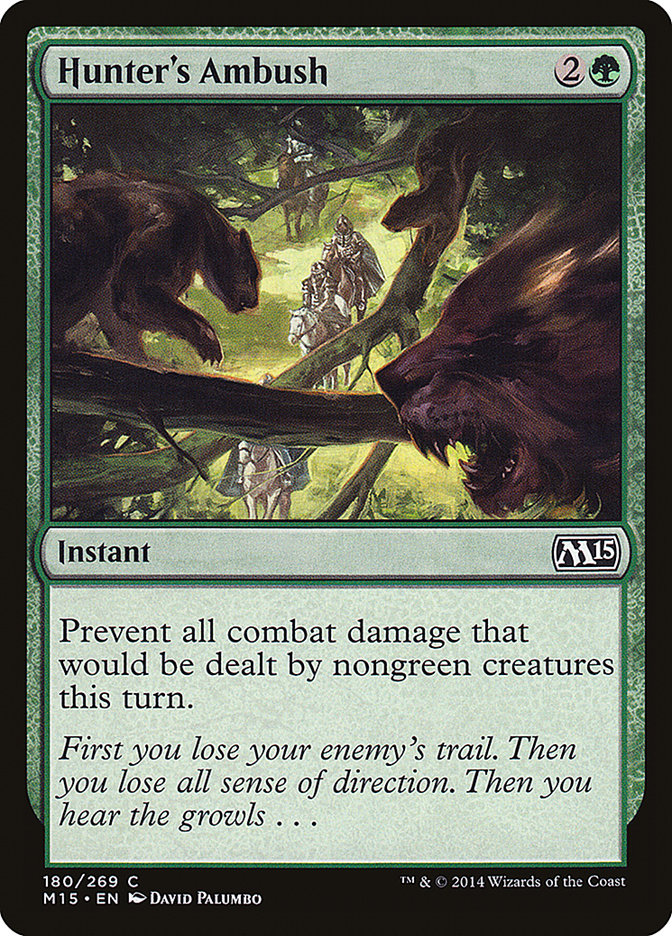 Hunter's Ambush [Magic 2015] | Card Citadel