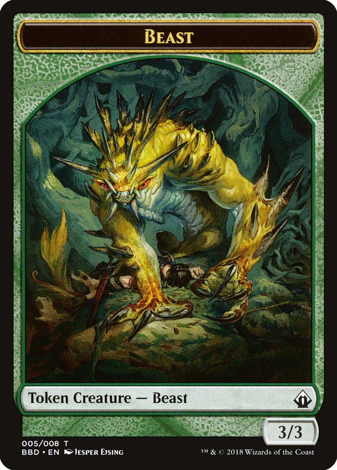 Beast Token [Battlebond Tokens] | Card Citadel