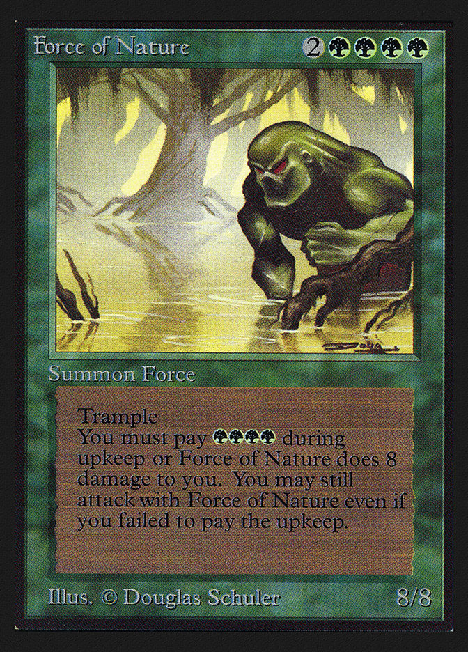 Force of Nature (IE) [Intl. Collectors’ Edition] | Card Citadel