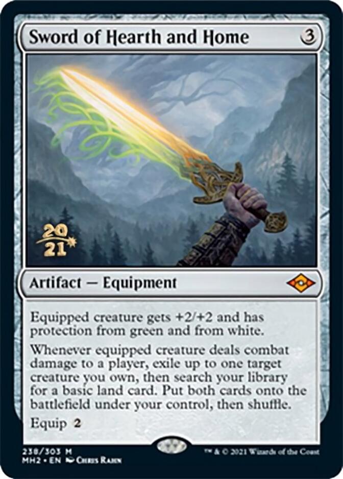 Sword of Hearth and Home [Modern Horizons 2 Prerelease Promos] | Card Citadel