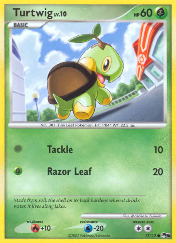 Turtwig (17/17) [POP Series 6] | Card Citadel