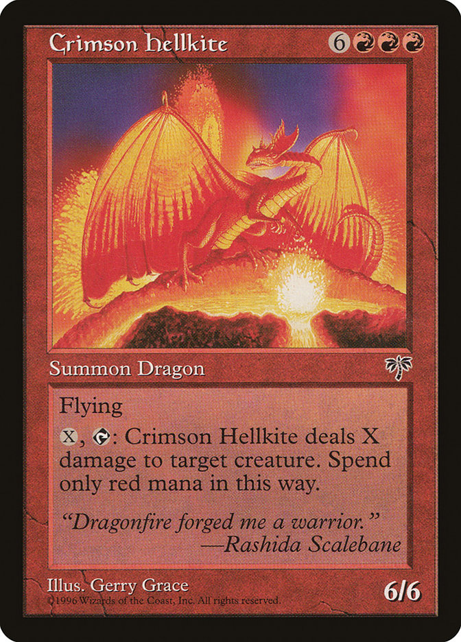 Crimson Hellkite [Mirage] | Card Citadel