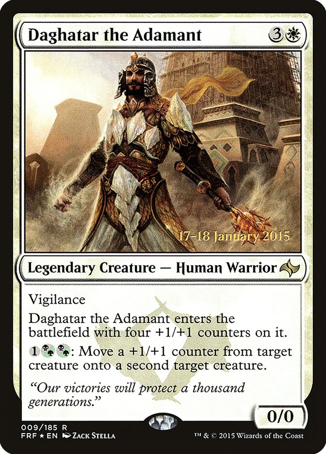 Daghatar the Adamant [Fate Reforged Promos] | Card Citadel