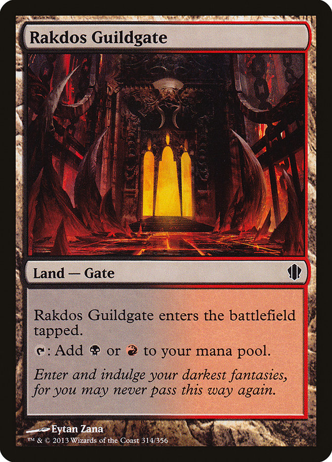 Rakdos Guildgate [Commander 2013] | Card Citadel