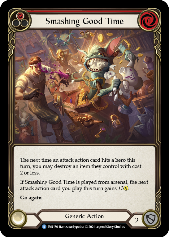 Smashing Good Time (Red) [EVR170] (Everfest)  1st Edition Normal | Card Citadel