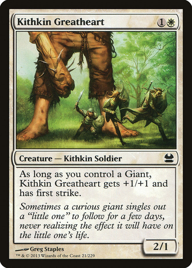 Kithkin Greatheart [Modern Masters] | Card Citadel