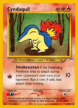 Cyndaquil (61/105) [Neo Destiny Unlimited] | Card Citadel