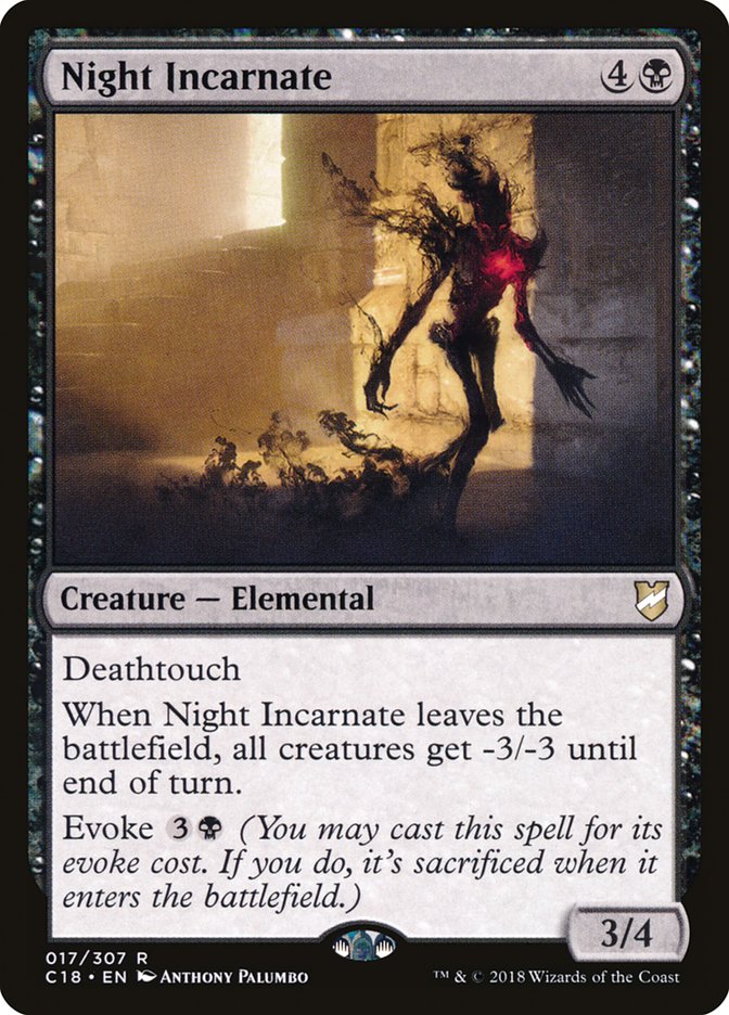 Night Incarnate [Commander 2018] | Card Citadel