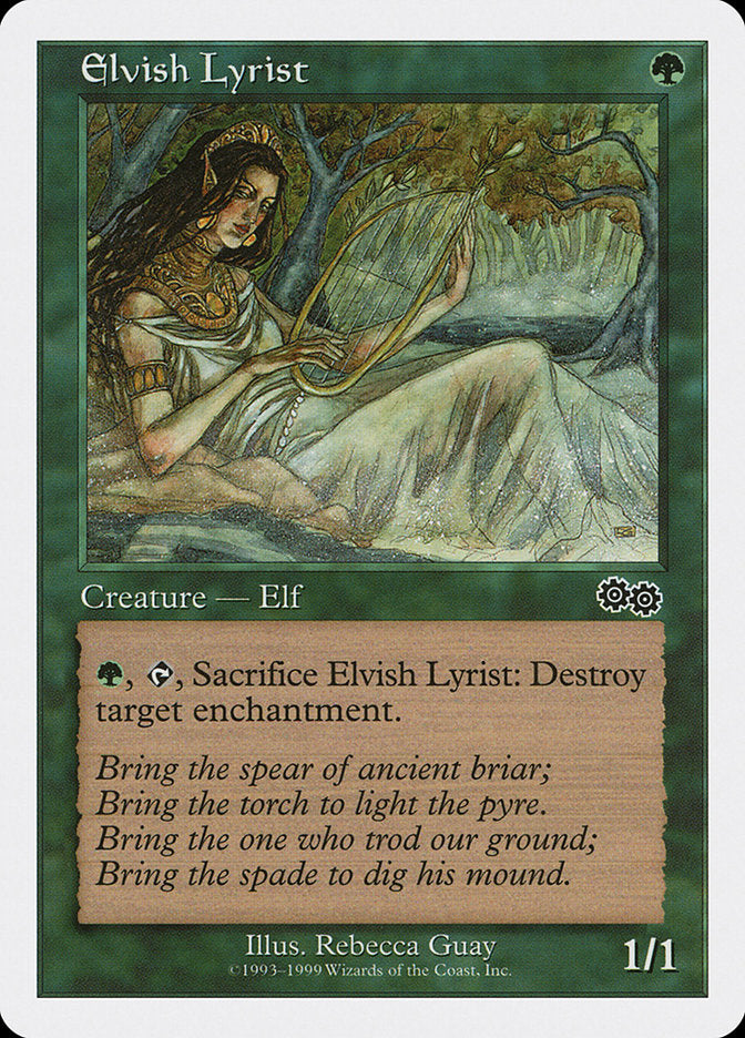 Elvish Lyrist [Battle Royale Box Set] | Card Citadel