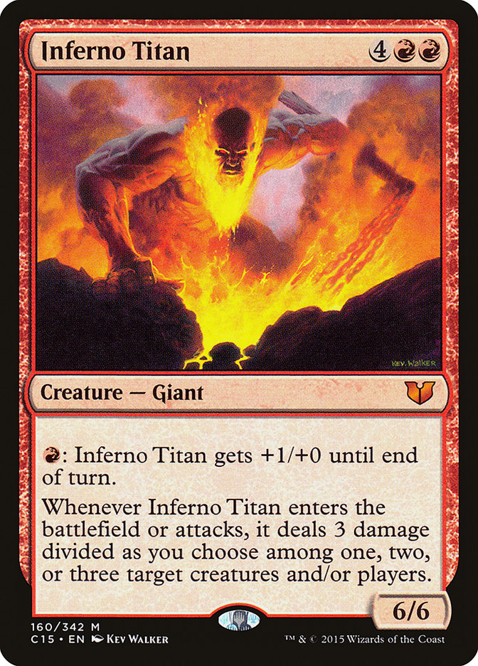 Inferno Titan [Commander 2015] | Card Citadel