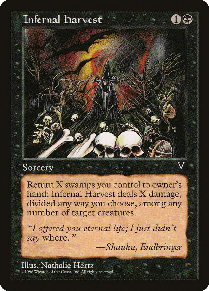 Infernal Harvest [Visions] | Card Citadel