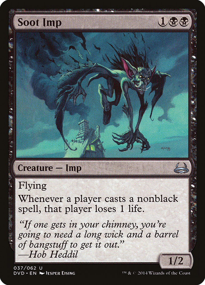 Soot Imp (Divine vs. Demonic) [Duel Decks Anthology] | Card Citadel