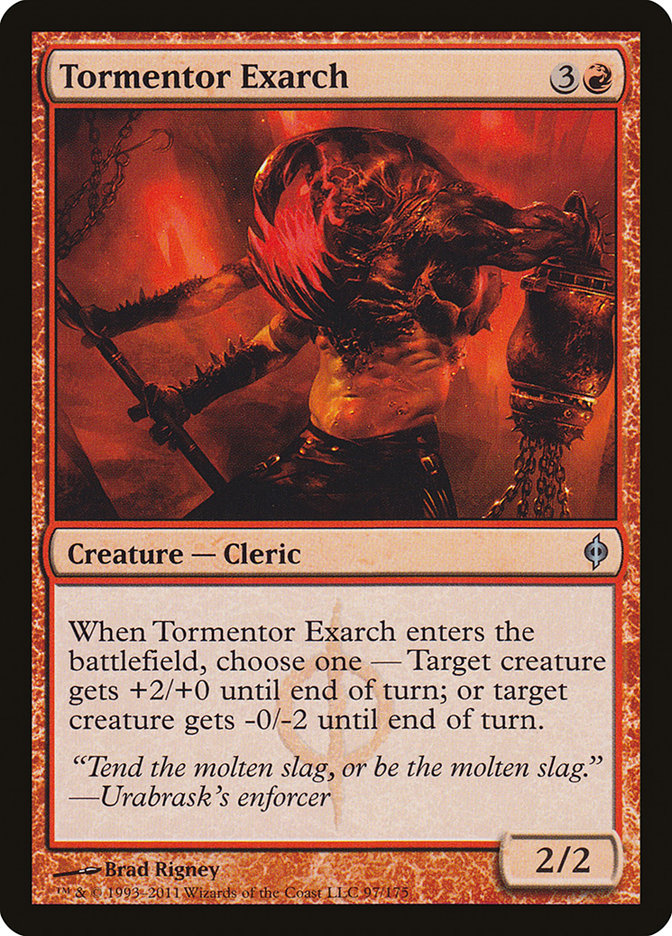 Tormentor Exarch [New Phyrexia] | Card Citadel