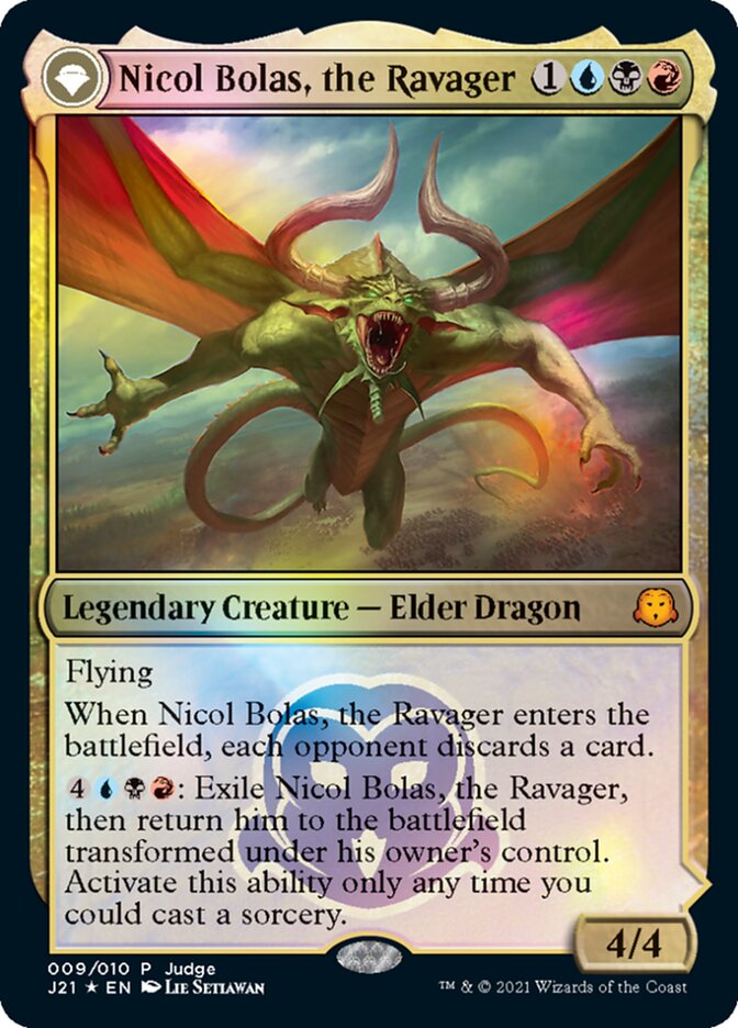 Nicol Bolas, the Ravager [Judge Gift Cards 2021] | Card Citadel