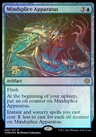 Mindsplice Apparatus [Phyrexia: All Will Be One Prerelease Promos] | Card Citadel