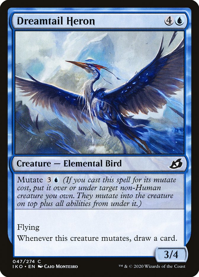 Dreamtail Heron [Ikoria: Lair of Behemoths] | Card Citadel