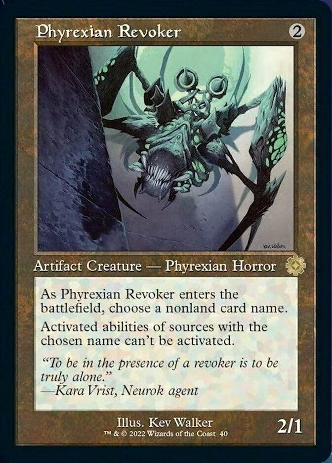 Phyrexian Revoker (Retro) [The Brothers' War Retro Artifacts] | Card Citadel