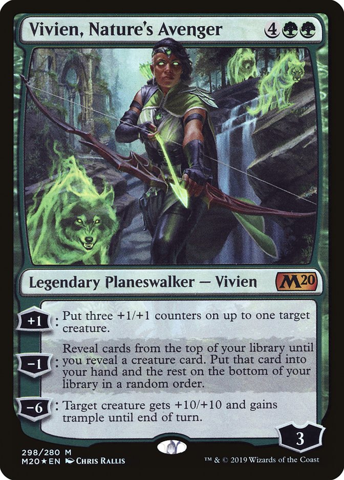 Vivien, Nature's Avenger [Core Set 2020] | Card Citadel