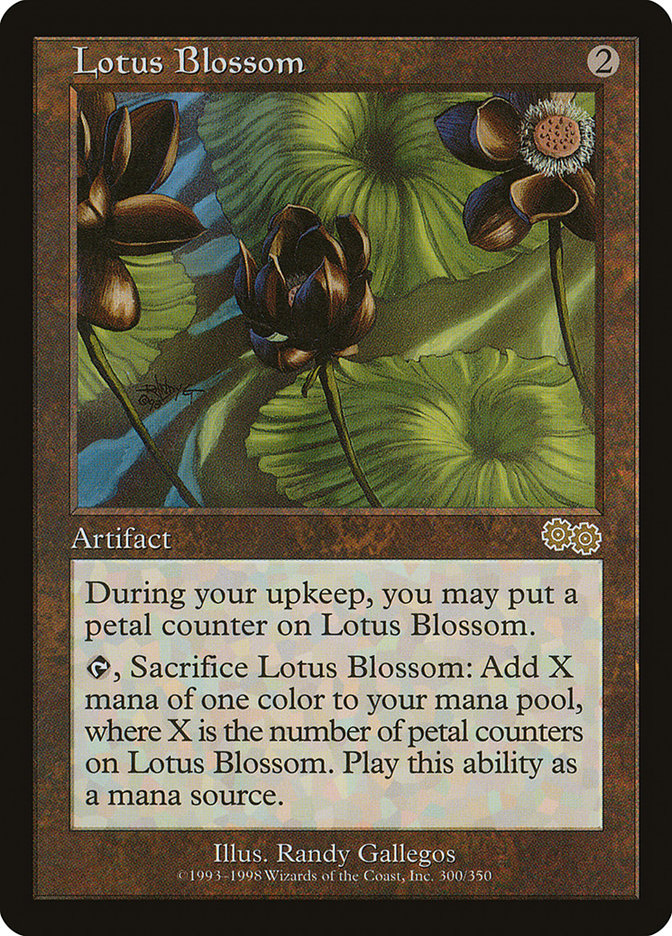 Lotus Blossom [Urza's Saga] | Card Citadel